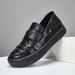 Men's Shoes 2025 Spring New Style Cowhide Lightweight Soft Sole Retro Slip-On Genuine Leather Breathable Casual Loafers_vogvips.com