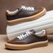 True Leather Training For Men With Soft Soles, Lightweight And Comfortable, High-end Feel, Board Shoes, Cowhide,_vogvips.com