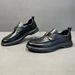 Bean 2025 Spring New Men's Made Of Genuine Leather, Breathable And Versatile, Casual Leather For Driving, Trendy Shoes_vogvips.com