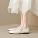 French Mary Jane Shoes Women's Flat Bottom Shallow Mouth Single Shoes With Retro Soft Sole Commuter Shoes_vogvips.com