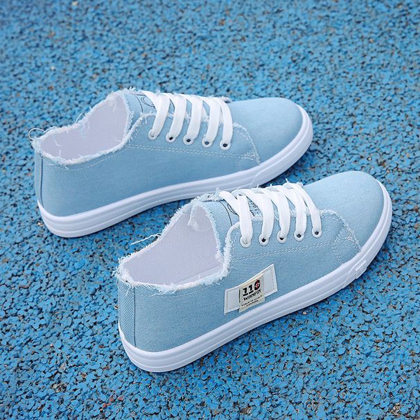 Lady Ladies Basketball Running Tennis Shoes Sneakers Mesh Canvas Easy To Clean Footgear_vogvips.com