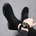 Martin Boots Men's Casual Velvet Cotton Shoes Tooling Boots Wear-resistant_vogvips.com