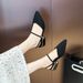 35-45 Large Size 41 Sandals Women's Stiletto Heels Sexy Ultra High One-Strap Men's Backless Shoes_vogvips.com