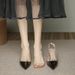 Rivet High-heeled For Women, New Summer 2026 Model, Studded Stiletto Pointed-toe Sandals, Sexy And Elegant Closed-toe_vogvips.com