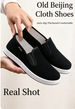 Classic Quality Thick Canvas Breathable Casual Work For Dad, Old Beijing Slip-on Men's Shoes, Non-slip Walking Shoes_vogvips.com