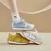 Daddy Shoes Female Student Sports Running Casual Shoes Mesh Breathable_vogvips.com