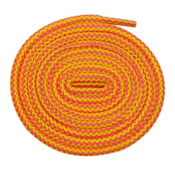 Shoelaces Two Color Wavy Round Shoelaces Fashionable Dad Shoes Sports Shoes Trendy Casual Shoes Accessories Rope_vogvips.com