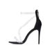 Women's High-Heeled Sandals 2026 Summer New Style Thin Heel Sexy Back Zipper Pearl Transparent Strap Silver_vogvips.com