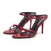 Yangshulin's Same Style Sexy Pointed-Toe Red High-Heeled Shoes Women, 2024 New Model, Stiletto Sandals For Outdoor Wear,_vogvips.com