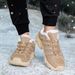 Winter Snow Boots Men Warm Comfortable Plush Anti-slip Low-top Sports Shoes Women Casual Breathable Outdoor Hiking Boots Women_vogvips.com