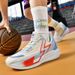 Luminous Men's 2024 New Mesh Breathable Basketball Sports Ultra-light Shock-absorbing Running Trendy Shoes_vogvips.com