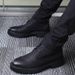 European Warm Series Korean Version Martin British Fashion Trendy Business Casual Leather Men's Short Boots Height Increasing Shoes_vogvips.com