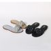 Women's Shoes New Summer Style, Fashionable And Versatile Flat Rhinestone Flip Flops, Trendy Beach And Travel Sandals, Perfect For Outdoor Wear._vogvips.com