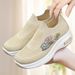 Women's Summer New Lightweight Sponge Sole Casual Height Increasing Versatile Thick Soled Shoes, Women's Shoes_vogvips.com