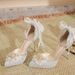 Convertible Bride Heels - Detachable Train & Ankle Wrap (2-in-1 Photography Shoes, Foldable For Travel, Non-Slip Silk Sole)_vogvips.com