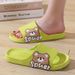 2025 New Trendy Brand Women's Outdoor Bear Korean Edition Cool Couple Home Four Seasons Slippers Women_vogvips.com