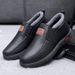 European Warm Series Winter Thickened Waterproof Elderly Cotton Old North Cloth Men's Fleece-Lined Casual Leather Cold-Proof Warm Dad Shoes_vogvips.com