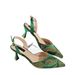 Luxurious Diamond-embellished Pointed-toe Shoes, Open-back Strap Mid-heel High Heels, Women's Shoes For Party And Formal_vogvips.com