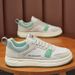 Spring New Breathable Canvas Men's Trend Versatile Little White Thick Sole Sports Casual Board Shoes_vogvips.com