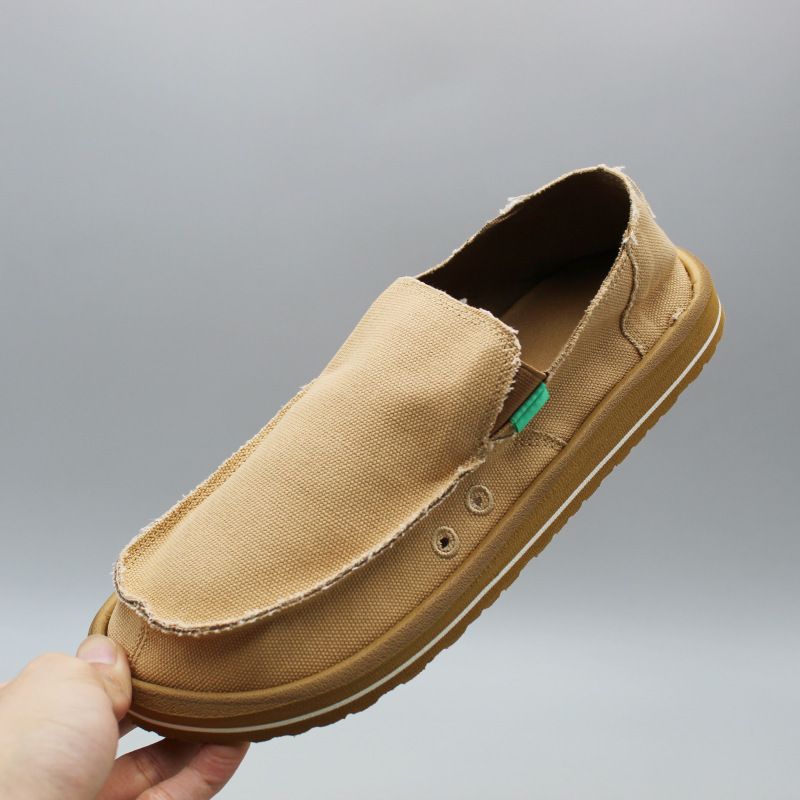 Men's Shoes Plus Size Summer Slip-On Soft Soled Canvas Shoes Wide Leg Oversize Style Foreign Trade Overstock Clearance Footwear Casual Shoes_vogvips.com