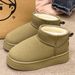 Thick-Soled Snow Boots Women, Winter Outdoor Wear 2025 New Style, Fleece-Lined, Thickened, Waterproof, Windproof,_vogvips.com