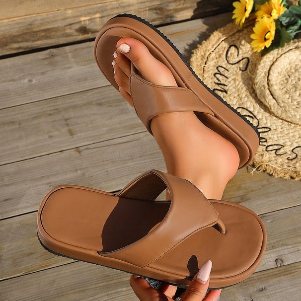 Women's Casual Slip-On Sandals Non-Slip Soft Sole Comfortable Flat Slide Shoes For Summer Outfits Perfect Non Slip Soft Sole._vogvips.com