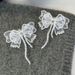 Lace Bow Shoe Buckle Niche Pearl Tassel Shoelace Decoration Beaded Sneaker Flower DIY Accessories Detachable_vogvips.com