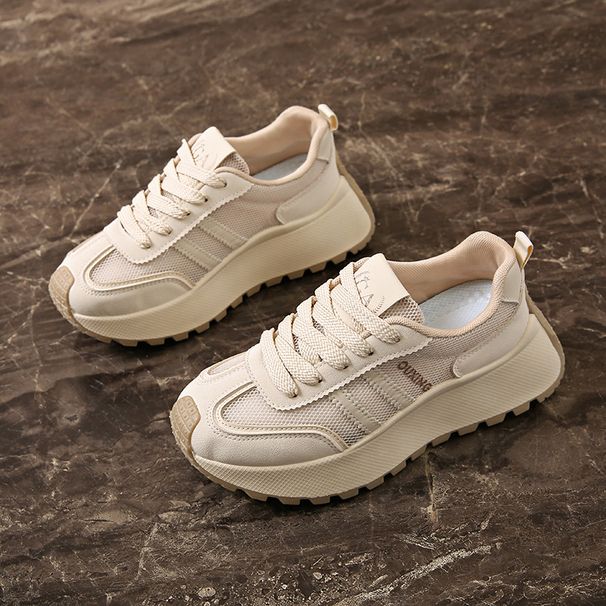 The Mesh Dad New Breathable Student Casual Sports Shoes Female HY2525_vogvips.com