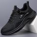 Mesh Leather New Men's Hollow Breathable Non-slip Sports Fashion Running Shoes Casual Versatile_vogvips.com