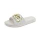 Women's Thick-soled Slippers Outdoor Wear, Fashionable And Trendy Summer Casual Slip-on Sandals, Non-slip Soft-soled_vogvips.com