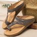Cross-border 2026 Plus-size Sandals For Summer, European And American New Slippers, Women's Hollow Shoes_vogvips.com