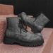 Martin Boots Men's Original Chi Niche High-end Design Thick-soled Heightening Locomotive Tooling Boots_vogvips.com