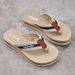 Women's Shoes Muffin Bottom Flip-flops Webbing Home Slippers Flip-flops Fashion Personalized Slippers Can Be Worn Outside Slippers Beach Slippers_vogvips.com