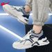 Huili Men's Shoes 2026 New Trendy Dad Shoes Men's Cushioned Wear-Resistant Sports Shoes Men's Thick-Soled Versatile Casual Shoes_vogvips.com