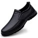Hand-stitched Casual Loafer Leather Shoes Warm Men's Shoes Dad Shoes Men's_vogvips.com