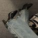 26ss Kendall Jenner Style Martin For Women, Metal Square Toe, Patent Leather, Side Zipper, Chunky Heel, High Heel Ankle Women, Toe, Leat_vogvips.com