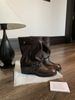 In-Stock Grape Mom Same Style Shoes With Hidden Wedge Platform Thick Sole Height Increase Wide Tube Pile Boots For Women_vogvips.com