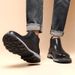 European Warm Series Brogue Martin High Top Yellow British Workwear Genuine Slip-On Mid-Top Short Boots Men's Leather Shoes_vogvips.com