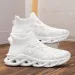 Men's Running Shoes Summer New Knitted Socks Breathable Casual Shoes Men Comfortable Sports Shoe_vogvips.com