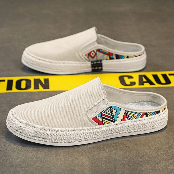 New Summer Half Slipper Men Fisherman Slippers Men's Fashion Shoes_vogvips.com