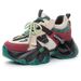 Women's Dad Sneakers 2025 Spring And Autumn New Versatile Genuine Leather Trendy Soft High Energy Thick Sole Petite_vogvips.com