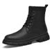 Fleece Martin Boots Large Size Comfortable And Breathable High Help Tooling Boots_vogvips.com