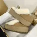 Slippers Winter Women Fur Warm Boots Platform Flip Ps New Short Plush Flats Home Cotton Shoes Suede Mules Ladies_vogvips.com