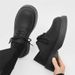 ShoeVault 2025 Summer New Big Toe Derby Men's Thick Sole Niche Casual Leather Black Height Increasing Work Shoes Z109_vogvips.com