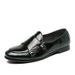 2021 Korean Style Casual Men's Patent Glossy Hair Stylist Four Seasons Large Size Party Trendy Leather Shoes_vogvips.com