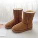 5825 Sheepskin Integrated Snow Boots For Women, Mid-Calf, Winter Warm Thickened Wool Boots, Northeast Non-Slip Cotton_vogvips.com