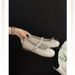 Lancui Gentle French Mary Jane For Women Comfortable Hidden Wedge Bowknot Strap Casual Ballet Style Single Shoes_vogvips.com