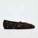 Women's Shoes Brown Suede Rivet Round Head Ballet Flats One Strap Mary Jane Shoes Fashion Single Shoes_vogvips.com