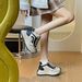 Dad Shoes Female Student Sports Running Shoes Casual Shoes Platform Height Increase_vogvips.com