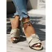 Summer Fashion Designer Traf Woman Flat New Woven With Comfortable Casual Bottom Slippers Women's Shoes_vogvips.com